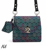 Image 2 of Gothic Pentagram Shoulder Bag