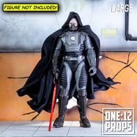 Image 1 of Custom Wired Cape for Black Series Darth Malgus