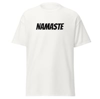 Image 2 of Namaste Tshirt Black/White
