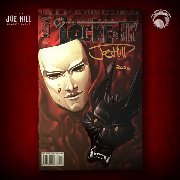 Image of JOE HILL 2026 CHARITY EVENT: SIGNED Locke & Key "Headgames" #1