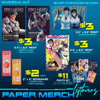 🔸PAPER MERCH – LEFTOVERS!🔸