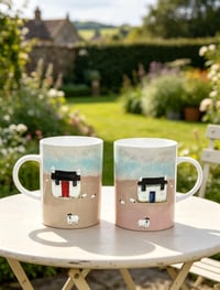 Image 1 of 'Shepherd's Flock' & 'Shepherd's Retreat' Mug Duo