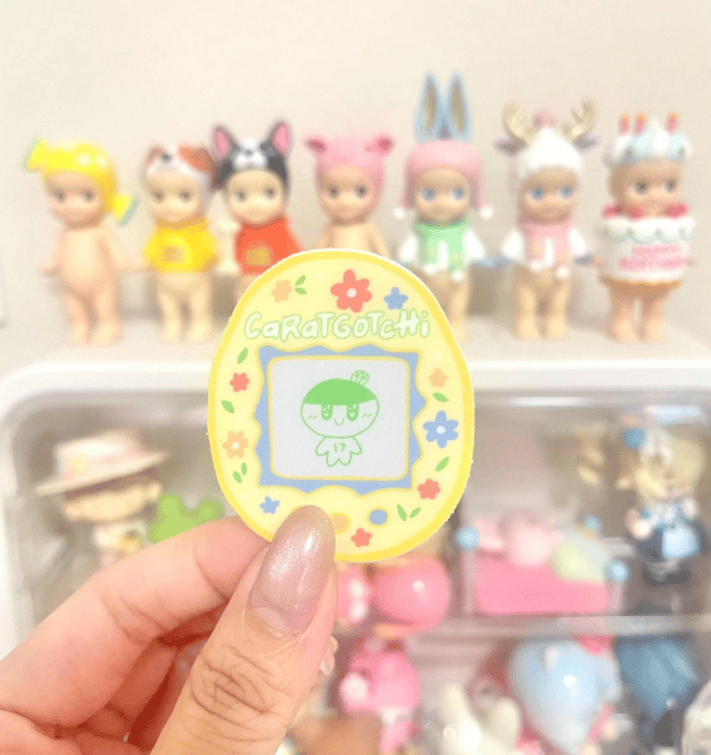 svt caratgotchi vinyl sticker