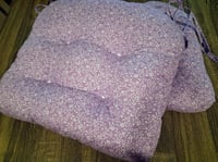 Image 2 of Floral purple  17x15 dining cushion