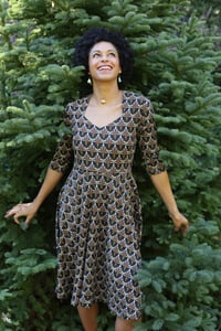 Elegance Dress in Aviary