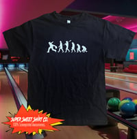Image 1 of Evolution of a Bowler Bowling Shirt - Strike Bowling League T-Shirt