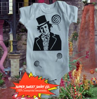 Image 1 of Candyman Baby Bodysuit, Cool Baby Clothes, Unisex Baby Clothes, Funny Baby Clothes, Unique Baby S...