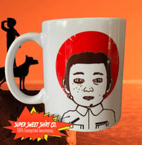 Image 3 of Isle of Dogs Mug, Spots Mug, Coffee gift, Wes Anderson movie, Wes Anderson, wes anderson mug, men...