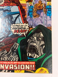 Image 3 of 1978 Vintage Fantastic Four #198 Framed Comic | Over 45 Year Old Marvel Wall Art | Classic Doctor...