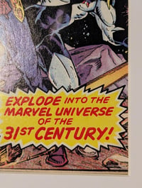 Image 4 of 1990 Vintage Guardians of the Galaxy #1 Framed Comic | 35+ Year Old Marvel Wall Art | Classic 31s...
