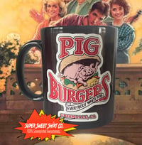 Image 4 of Pig Burgers Hat, Better Off Dead, Trucker Hat, 80s movie, mens baseball cap, Everybody wants some...