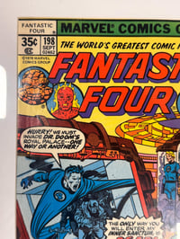 Image 5 of 1978 Vintage Fantastic Four #198 Framed Comic | Over 45 Year Old Marvel Wall Art | Classic Doctor...