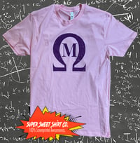 Image 1 of Omega Mu Shirt, Lambda Lambda Lambda, 1984, fraternity, gift for women, Revenge of the Nerds, alp...
