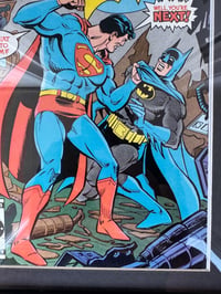 Image 2 of 1985 Vintage World's Finest Comics #320 Framed Comic | Over 40 Year Old DC Wall Art | Superman Ba...