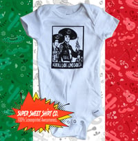 Image 1 of Three Amigos bodysuit, baby shower gift, New Dad, New Mom Gift, Expecting Mom Gift, Gender Neutra...
