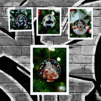 Image 3 of Kurt Russell Escape from NY Christmas Ceramic Tree Ornament, Fun Sci-Fi Holiday Decor, Perfect Gi...