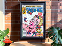 Image 1 of 1983 Vintage Spectacular Spider-Man #78 Framed Comic | Over 40 Year Old Marvel Wall Art | Spider-...
