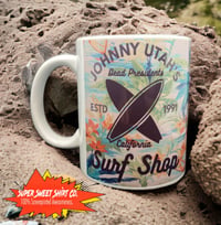 Image 1 of Point Break Coffee Mug, Coffee Cup, Patrick Swayze Mug, Johnny Utah, Ceramic Mug, Coffee Lover Gi...