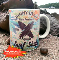 Image 3 of Point Break Coffee Mug, Coffee Cup, Patrick Swayze Mug, Johnny Utah, Ceramic Mug, Coffee Lover Gi...