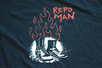 Image 2 of Repo Man Shirt, t shirt, 80's Cult Film, mens gift, punk patches, punk clothes, cyberpunk, for hi...