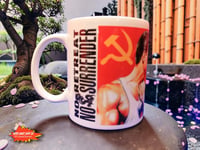 Image 1 of Van Damme No Retreat No Surrender Mug, 80s Martial Arts Movie Coffee Mug, JCVD Fan Gift, Retro Ac...