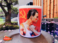 Image 4 of Van Damme No Retreat No Surrender Mug, 80s Martial Arts Movie Coffee Mug, JCVD Fan Gift, Retro Ac...