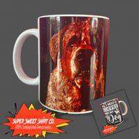 Image 1 of Cuju Coffee Mug, Coffee Cup, Dog cup, Ceramic Mug, Coffee Lover Gift, 80s, Office Mug, Coffee Cup...