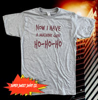 Image 1 of Die Hard shirt, Christmas tshirt, Action movie tee, Nakatomi plaza, John McClane quote, Christmas...