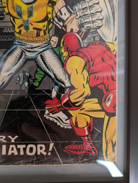 Image 4 of 1968 Vintage Iron Man #7 Framed Comic | 57+ Year Old Marvel Wall Art | Original Bronze Age Collec...