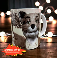 Image 1 of Mr. Fox Mug, Fabulous Mr. Fox  Mug, custom mug, funny mugs, tea lover, Wes Anderson, , gift for g...