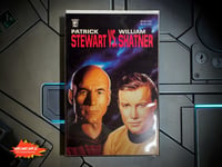 Image 1 of Patrick Stewart vs William Shatner Comic #1 (1992) | Celebrity Comics | Vintage Star Trek Collect...
