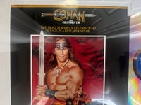Image 2 of Vintage 1985 Conan the Destroyer Laserdisc Framed | Double Matted Movie Wall Art | Retro Fantasy ...