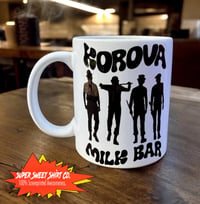 Image 1 of Clockwork Orange Coffee Mug 11oz, Korova Milk Bar Stanley Kubrick Theme For Punk Rock Gift Lovers