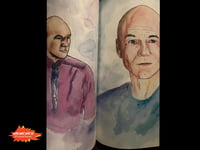Image 5 of Celebrity Comics Patrick Stewart Limited Prism Card Edition | #1 of 600 | 1992 Vintage Star Trek ...