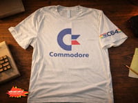 Image 1 of Commodore 64 T-Shirt | Retro Computer Geek Tee | 80s Video Game Programmer Shirt | Vintage Tech N...