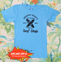 Image 1 of Johnny Utah Shirt, Point Break Shirt, Patrick Swayze shirt, Surfing, gifts for men, boyfriend gif...