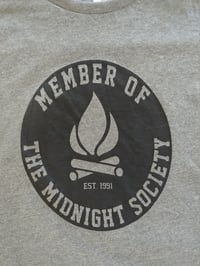 Image 2 of Are You Afraid of the Dark Women's Shirt | 90s Nickelodeon Midnight Society Tee | Retro Horror TV...