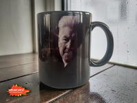 Image 1 of David Lynch Mug | Twin Peaks Blue Velvet Inspired Coffee Cup | Surreal Film Fan Gift | Art House ...