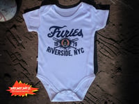 Image 1 of Warriors Baseball Furies Baby Bodysuit | Cult Movie Baby clothes | Retro Gang Inspired Infant Out...