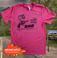 Image 1 of Twin Peaks Bang Bang Bar Tee - Cult Classic David Lynch T-Shirt, Fire Walk with Me Fan Apparel, U...