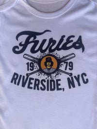 Image 2 of Warriors Baseball Furies Baby Bodysuit | Cult Movie Baby clothes | Retro Gang Inspired Infant Out...