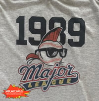 Image 2 of Major League T-Shirt | 1989 Baseball Comedy Tee | Retro Sports Movie  | Wild Thing Vaughn | Super...