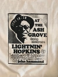 Image 2 of Lightnin' Hopkins Shirt, Blues Shirt, cool gifts for men, best birthday gifts for men, unique shi...