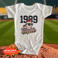 Image 1 of Major League Baby Bodysuit | Wild Thing Ricky Vaughn | 1989 Baseball Movie Baby Gift | Funny Spor...