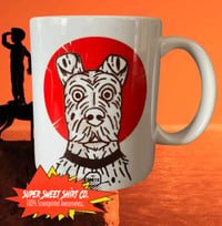 Image 2 of Isle of Dogs Shirt | Wes Anderson Movie T-Shirt | Japanese Inspired Dog Lover Tee | Retro Film Fa...