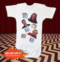 Image 3 of Twin Peaks Baby Block Bodysuit, baby shower gift, New Dad, New Mom, Expecting Mom, Gender Neutral...