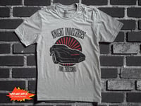 Image 1 of Knight Rider T-Shirt | Retro 80s TV Show Tee | KITT Car Shirt | Classic Television Nostalgia | Gi...