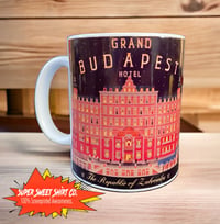 Image 5 of Grand Budapest Hotel Mug Set, Society of Crossed Keys, Coffee gift, Wes Anderson movie, Gift for ...
