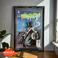 Image 1 of Batman #23 – Penguin 3D Variant Cover, Framed &amp; Matted Wall Art