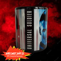 Image 2 of Van Damme Universal Soldier Mug, Kickboxer Mug, Ceramic Handled Mug, Coffee Cup, Tea Mug, dad Gif...